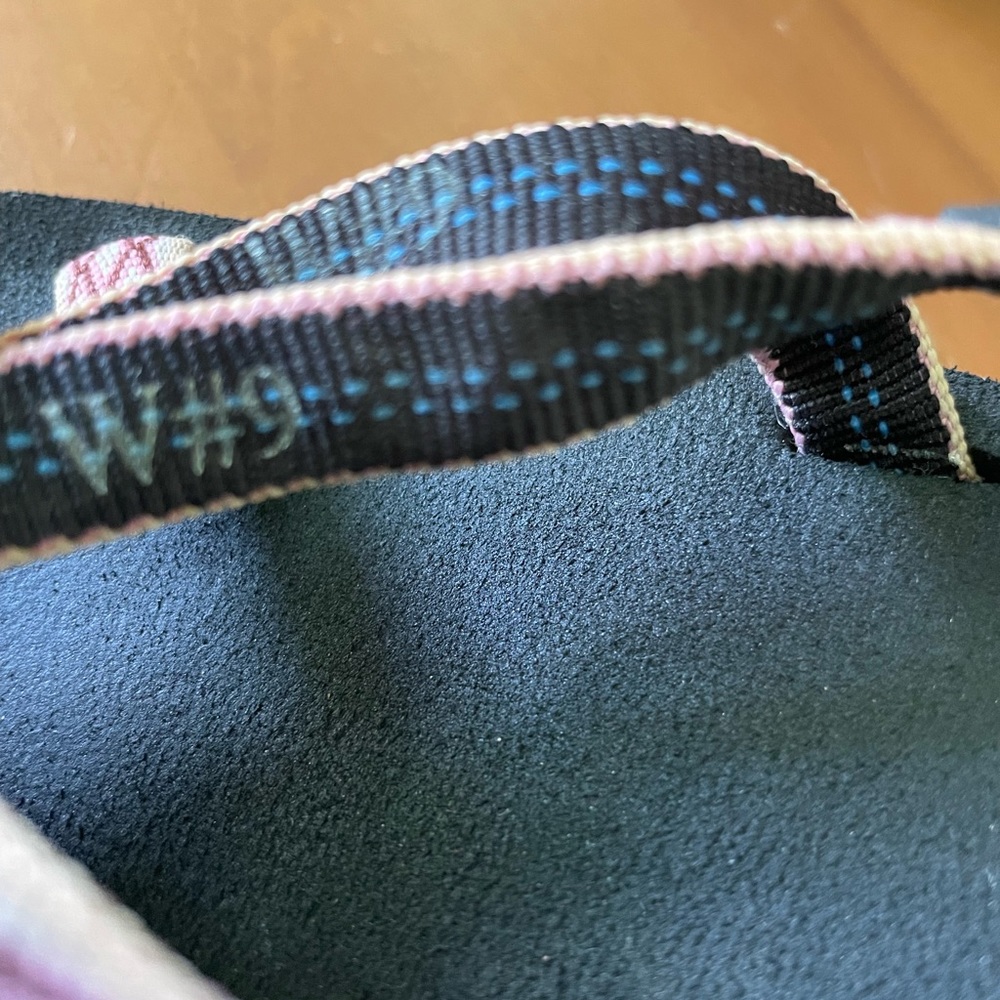 Teva Black Sandals with Pink Straps - Picture 6 of 7